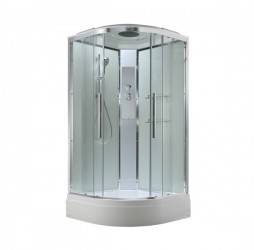 Душевая кабина Avacan EM3090T AVA 90x90 стандарт, стекла прозрачные, профиль хром