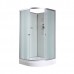 Душевая кабина AvaCan D2080N AVA 80x80 без крыши, стекла матовые, профиль хром