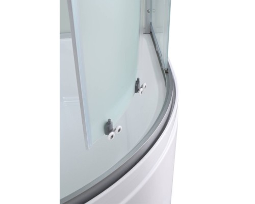 Душевая кабина AvaCan D2080N AVA 80x80 без крыши, стекла матовые, профиль хром