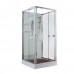 Душевая кабина AvaCan V2010N AVA 100x100 без крыши, стекла прозрачные, профиль хром