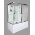 Душевая кабина AvaCan V150 AVA 150x85 стекла прозрачные, профиль хром