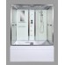 Душевая кабина AvaCan V150 AVA 150x85 стекла прозрачные, профиль хром