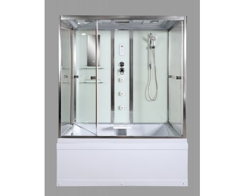 Душевая кабина AvaCan V150 AVA 150x85 стекла прозрачные, профиль хром