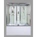 Душевая кабина AvaCan V150 AVA 150x85 стекла прозрачные, профиль хром