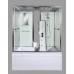 Душевая кабина AvaCan V150 AVA 150x85 стекла прозрачные, профиль хром
