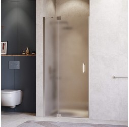 Распашная душевая дверь RGW HO-014 120*200 матовое стекло 8 мм 350601412-21
