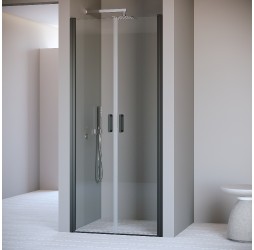 Распашная душевая дверь RGW PA-104-B 80*195 прозрачное стекло 6 мм 060810408-14