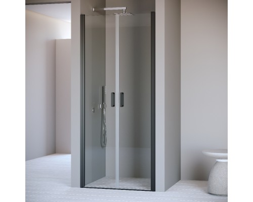 Распашная душевая дверь RGW PA-104-B 80*195 прозрачное стекло 6 мм 060810408-14