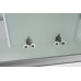 Душевая кабина AvaCan D5012LLED AVA 120x80 левая, LED, стекла матовые, профиль хром