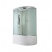 Душевая кабина AvaCan D5012LLED AVA 120x80 левая, LED, стекла матовые, профиль хром