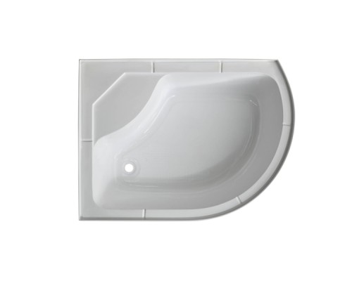 Душевая кабина AvaCan D5012LLED AVA 120x80 левая, LED, стекла матовые, профиль хром