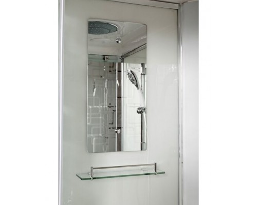Душевая кабина AvaCan EM2012REL AVA 120x90 с электрикой, правая, стекла с узором, профиль хром