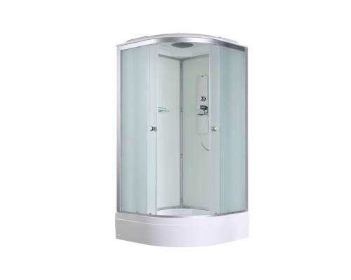 Душевая кабина AvaCan D3080 AVA 80x80 стандарт, стекла матовые, профиль хром