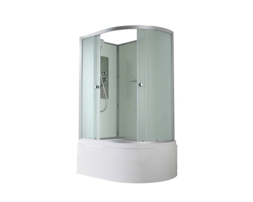 Душевая кабина AvaCan D5012LN AVA 120x80 левая, без крыши, стекла матовые, профиль хром