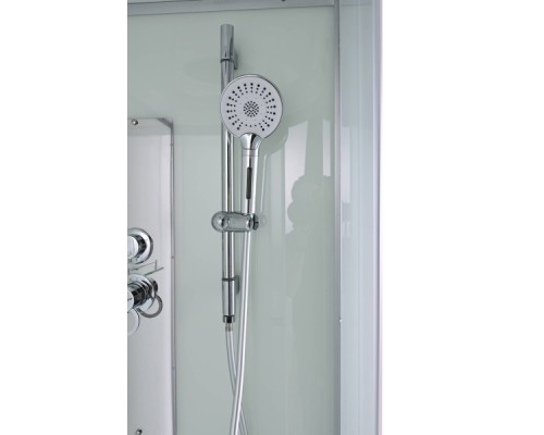 Душевая кабина AvaCan D5012LN AVA 120x80 левая, без крыши, стекла матовые, профиль хром