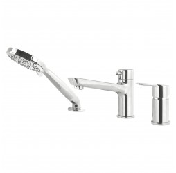 Deante Arnika Смеситель для ванны врезной на 3 отверстия, хром