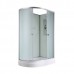 Душевая кабина AvaCan D2012RN AVA 120x80 правая, без крыши, стекла матовые, профиль хром