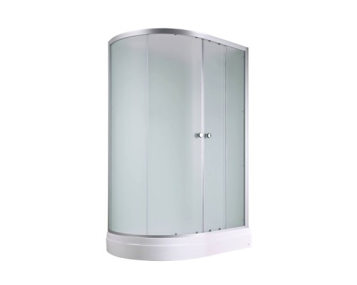 Душевая кабина AvaCan D2012RN AVA 120x80 правая, без крыши, стекла матовые, профиль хром