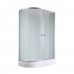 Душевая кабина AvaCan D2012RN AVA 120x80 правая, без крыши, стекла матовые, профиль хром