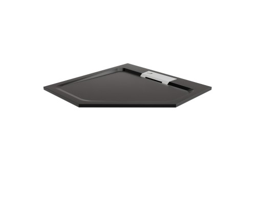 Душевой поддон трапеция RGW STA-61B черный искусственный камень cерия STA (90*90*35) 16330599-04