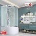 Душевая кабина Avacan EM5011NEW AVA 110x110 стандарт, стекла матовые, профиль хром