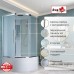 Душевая кабина Avacan EM5011NEW AVA 110x110 стандарт, стекла матовые, профиль хром