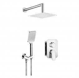 Deante Alpinia Душевая система скрытого монтажа, хром