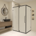 Душевой уголок RGW Classic CL-046B 185x120x90 (матовое стекло) черный 350904629-24