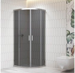 Душевой уголок RGW Classic CL-56 90x90 06095699-31 стекло тонированное, профиль хром, без поддона