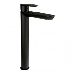 Deante Alpinia Nero Смеситель для раковины высокий, черный