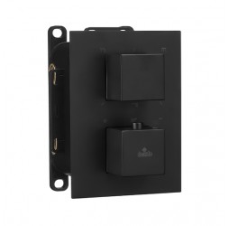 Deante Box Nero Накладка к боксу термостатическому квадратный, черный