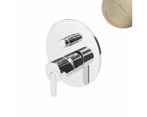 Смеситель скрытого монтажа Leaf Morning Mist 167 130 1MM  (на 2 потока)