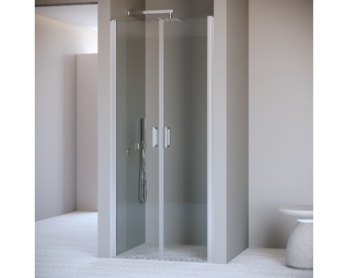 Распашная душевая дверь RGW PA-104 100*195 прозрачное стекло 6 мм 060810410-11