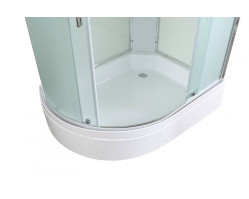 Душевая кабина AvaCan EM3912RN AVA 120x90 правая, без крыши, стекла матовые, профиль хром