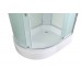 Душевая кабина AvaCan EM3912RN AVA 120x90 правая, без крыши, стекла матовые, профиль хром