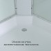 Душевая кабина AvaCan EM3912RN AVA 120x90 правая, без крыши, стекла матовые, профиль хром