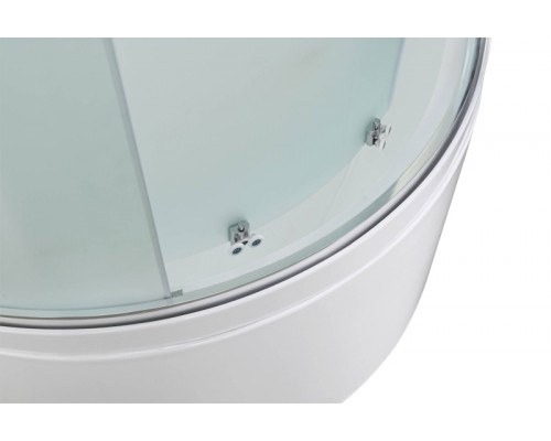 Душевая кабина AvaCan EM3912RN AVA 120x90 правая, без крыши, стекла матовые, профиль хром