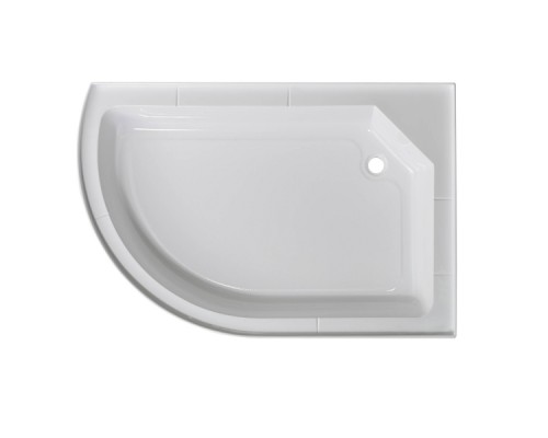 Душевая кабина AvaCan EM3912RN AVA 120x90 правая, без крыши, стекла матовые, профиль хром