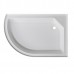 Душевая кабина AvaCan EM3912RN AVA 120x90 правая, без крыши, стекла матовые, профиль хром