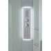 Душевая кабина Avacan EM3812RLED AVA 120x80 правая, LED, стекла матовые, профиль хром