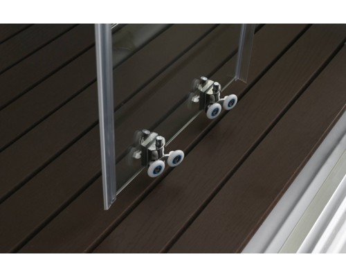 Душевая кабина Avacan EM2811LT AVA 110x80 левая, стандарт, стекла прозрачные. профиль хром