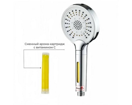 Душевая кабина Avacan EM2811LT AVA 110x80 левая, стандарт, стекла прозрачные. профиль хром