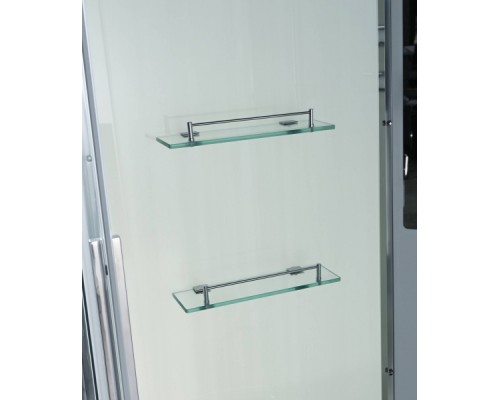 Душевая кабина Avacan EM2811LT AVA 110x80 левая, стандарт, стекла прозрачные. профиль хром