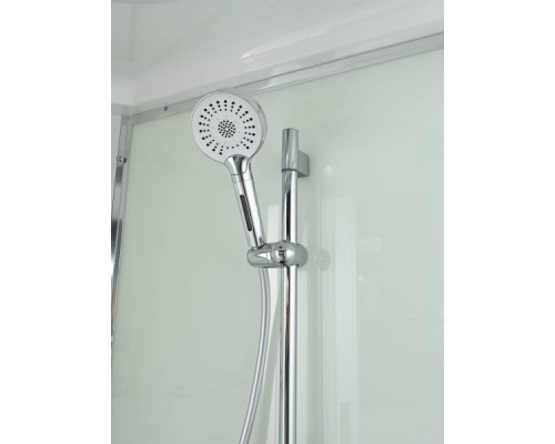 Душевая кабина Avacan EM2811LT AVA 110x80 левая, стандарт, стекла прозрачные. профиль хром