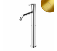 Смеситель для раковины высокий, настольный Leaf 167 002 0SR Sunrise