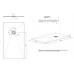 Душевой поддон Allen Brau Priority 140x80 8.31008-PGM платина