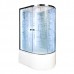 Душевая кабина Avacan EM5012LNLED AVA 120x90 б/к, LED, левая, стекла с рисунком, профиль хром