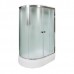 Душевая кабина AvaCan D312SREL AVA 120x90 с электрикой, правая, стекла матовые, профиль хром