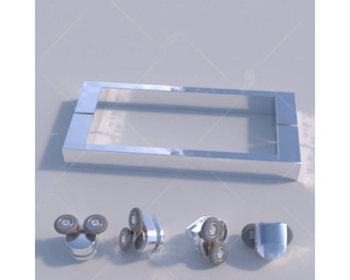 Душевой уголок RGW CL-54 32095499-11 90 х 90 см четверть круга, стекло прозрачное, хром