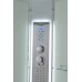 Душевая кабина Avacan EM3812LLED AVA 120x80 левая, LED, стекла матовые, профиль хром